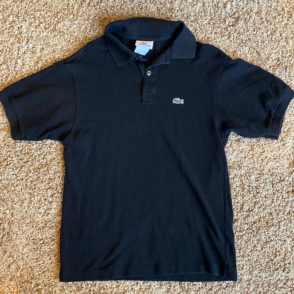 Lacoste polo.